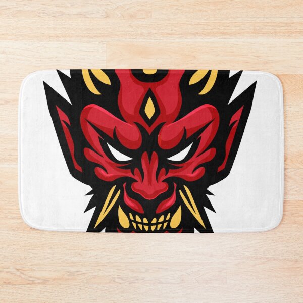 Item preview, Japanese oni demon mask designed and sold by charliedoom.