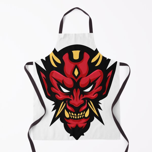 Item preview, Japanese oni demon mask designed and sold by charliedoom.