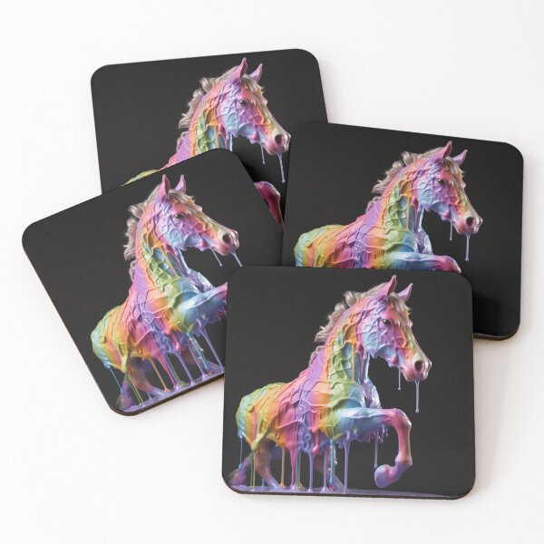 Item preview, Horse Unicorn  Ice cream art designed and sold by nomiraclehere.