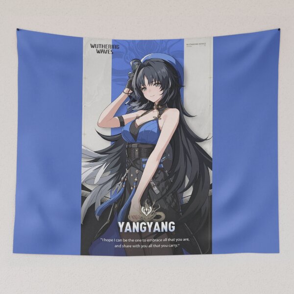 Item preview, Wuthering Waves - Yangyang Character Official Poster designed and sold by Krimsy.