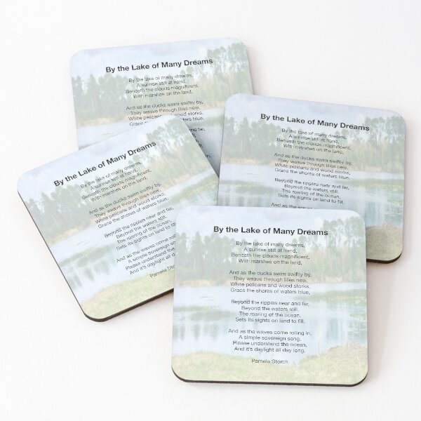 Item preview, By the Lake of Many Dreams Poem designed and sold by Pamela Storch.