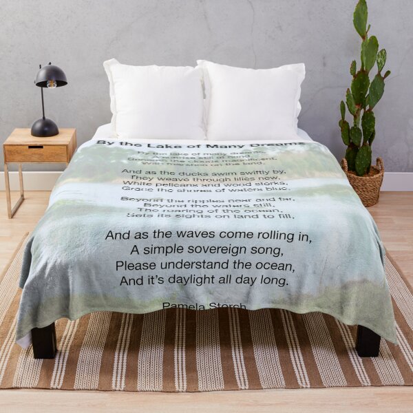 Item preview, By the Lake of Many Dreams Poem designed and sold by Pamela Storch.