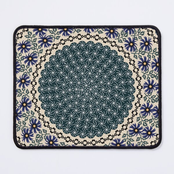 Item preview, Green Bolesławiec Polish ceramics traditional round pattern designed and sold by MashaVed.