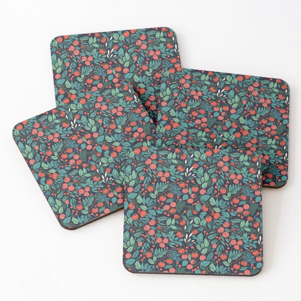 Item preview, Seamless pattern, vibrant berries designed and sold by naughty-raccoon.