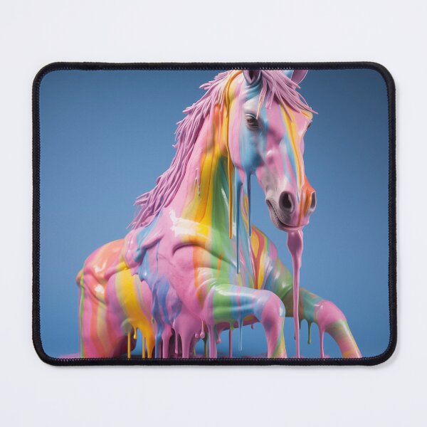 Item preview, Horse Unicorn Ice cream art designed and sold by nomiraclehere.