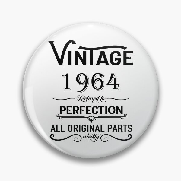 Item preview, Born in 1964 vintage retro classic birthday designed and sold by Alexaltay.