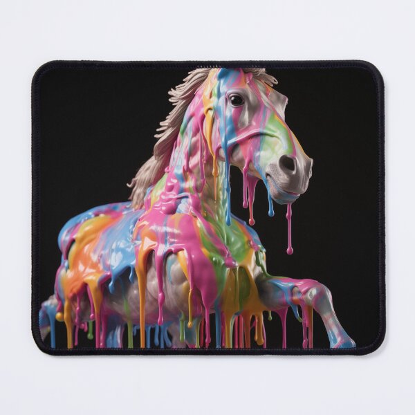 Item preview, Horse Unicorn Ice cream art designed and sold by nomiraclehere.