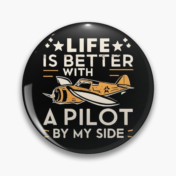 Item preview, Life Is Better With A Pilot By My Side Pilot Wife designed and sold by DomTeesHaven.