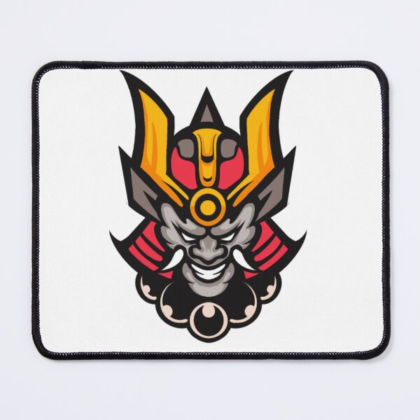 Item preview, Japanese samurai oni mask designed and sold by charliedoom.