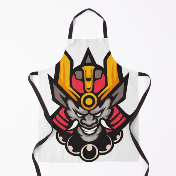 Item preview, Japanese samurai oni mask designed and sold by charliedoom.