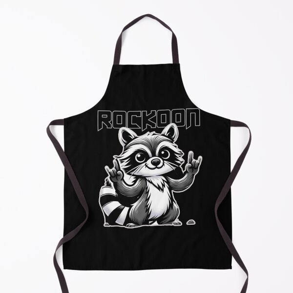 Item preview, Funny Rockin' Rock 'n Roll Raccoon designed and sold by Rockstorr.