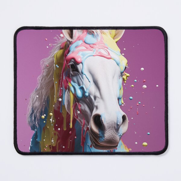 Item preview, Horse Unicorn Ice cream art designed and sold by nomiraclehere.
