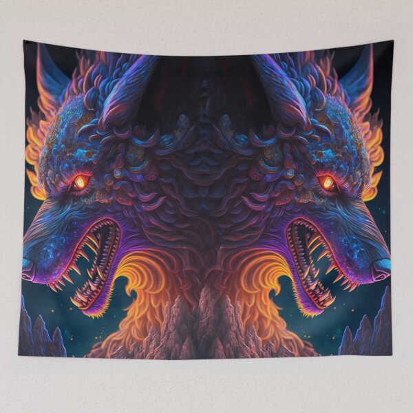 Item preview, Wolf designed and sold by ShopMaxiDesigns.