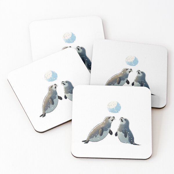 Item preview, Seal Snowball Fight designed and sold by omerfdln34.