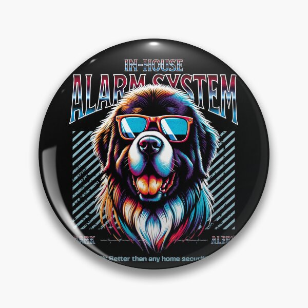 Item preview, Bark Alert Newfoundland Dog designed and sold by RedDesignSyc.