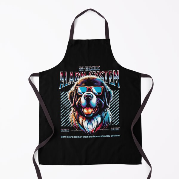 Item preview, Bark Alert Newfoundland Dog designed and sold by RedDesignSyc.
