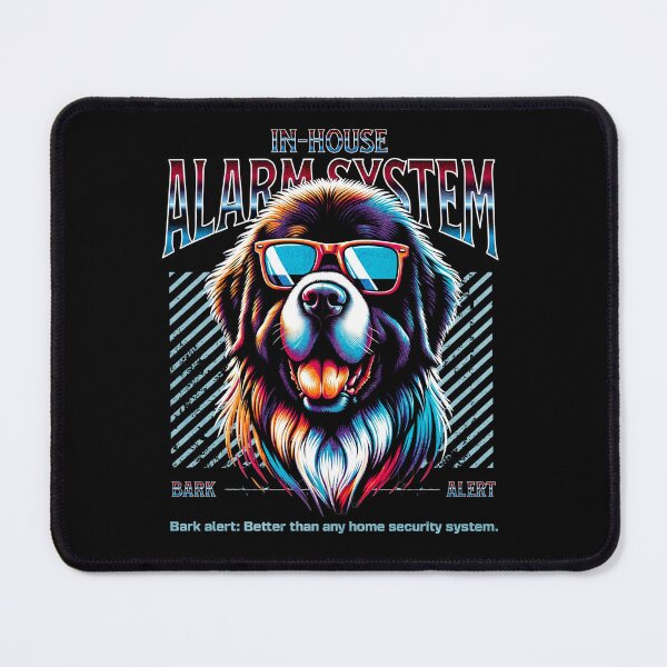Item preview, Bark Alert Newfoundland Dog designed and sold by RedDesignSyc.