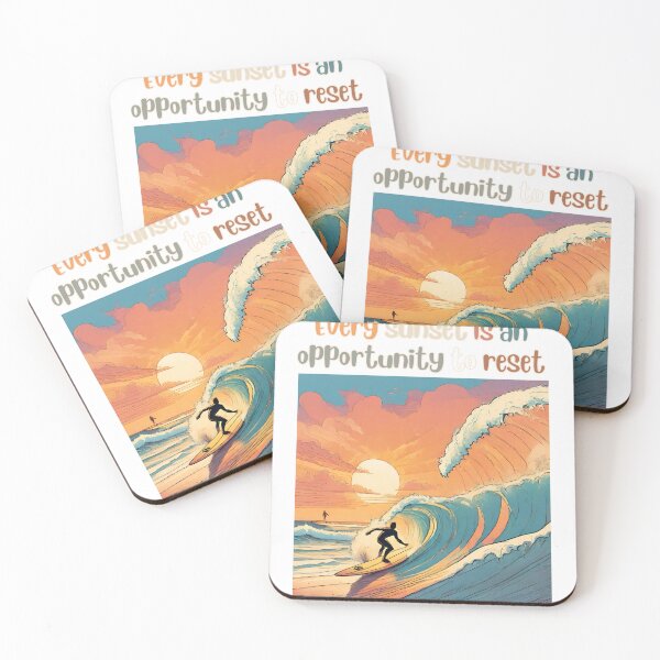 Item preview, Sunset Surfer: Ride the Waves of Serenity  designed and sold by SheryfaEl.