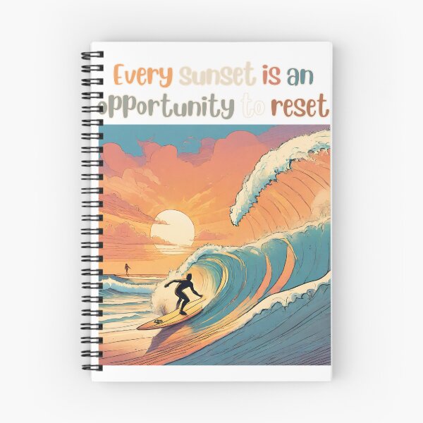 Item preview, Sunset Surfer: Ride the Waves of Serenity  designed and sold by SheryfaEl.