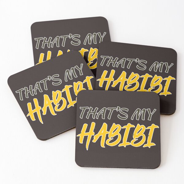 Item preview, 14 cool that's my lover / thats my habibi cool gift for gf or bf yellow , yalla habibi cute habibi shirt designed and sold by C1arity.