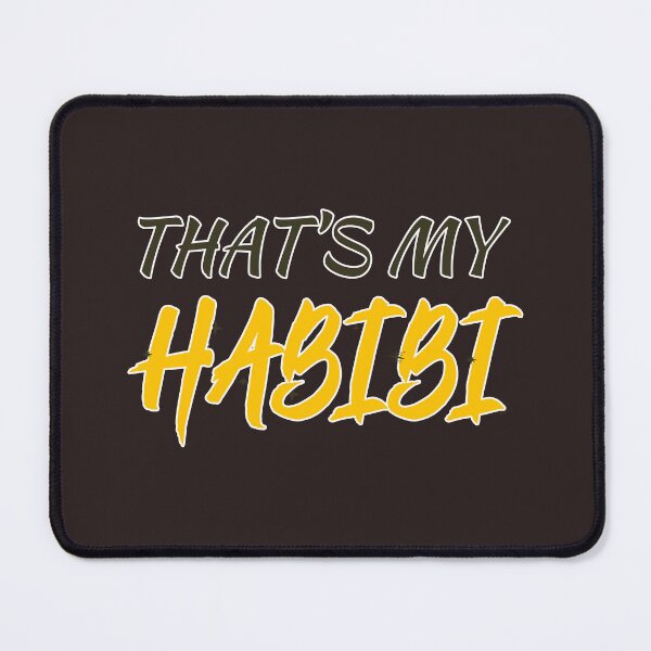 Item preview, 14 cool that's my lover / thats my habibi cool gift for gf or bf yellow , yalla habibi cute habibi shirt designed and sold by C1arity.