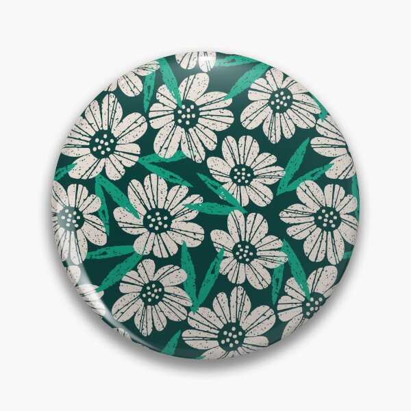 Item preview, Green grunge wildflowers - Mountain Avens Flowers designed and sold by EliveraDesigns.