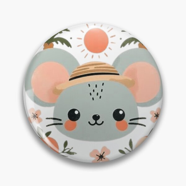 Item preview, Cute mouse face stamp designed and sold by Culmika.