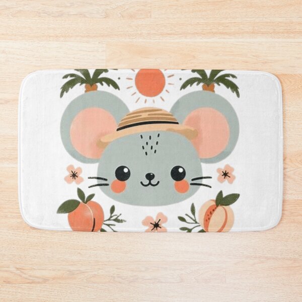 Item preview, Cute mouse face stamp designed and sold by Culmika.
