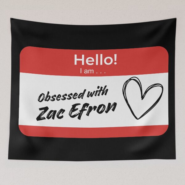 Item preview, Zac Efron Obsessed designed and sold by mwagie.