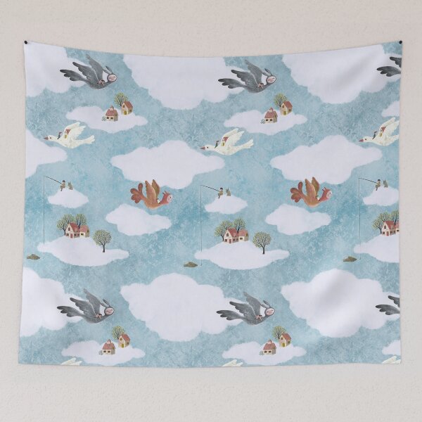 Item preview, Whimsical Sky designed and sold by Gaia Marfurt.