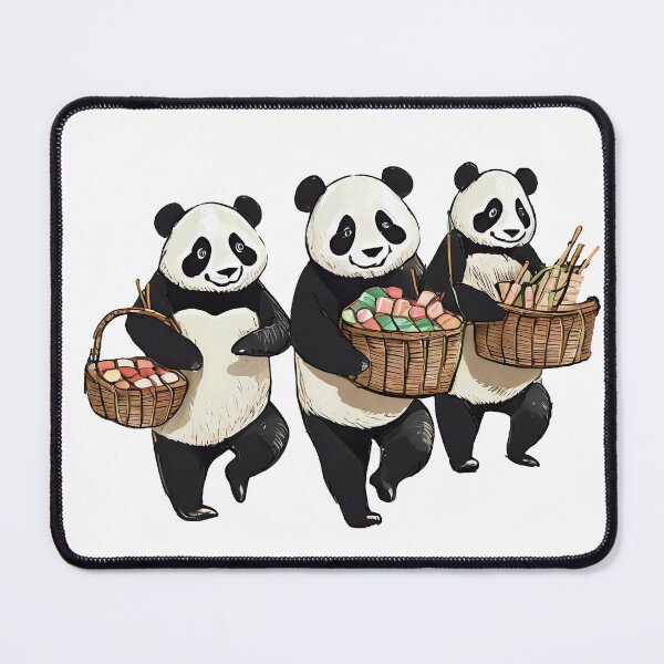 Item preview, Playful Panda Picnic Parade designed and sold by omerfdln34.