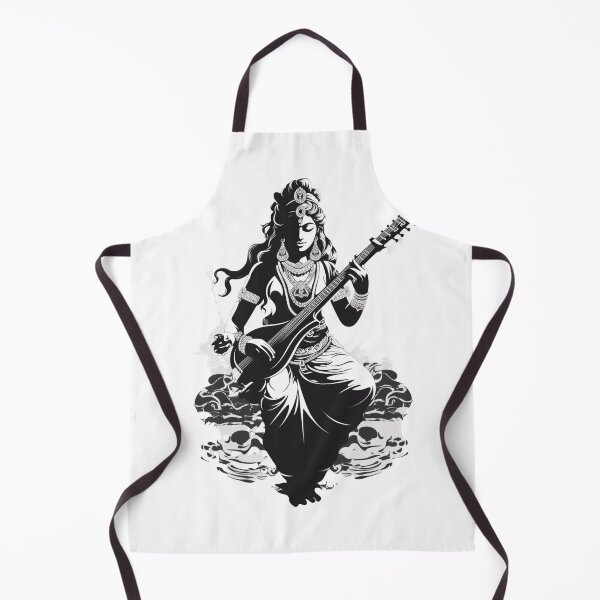Item preview, SARASWATI - GODDESS OF LANGUAGE, KNOWLEDGE, WISDOM, FLOW, THE ARTS. designed and sold by VTcountrydigital.