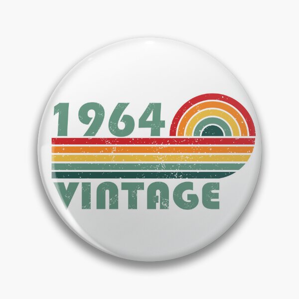 Item preview, Born in 1964 vintage retro classic birthday designed and sold by Alexaltay.