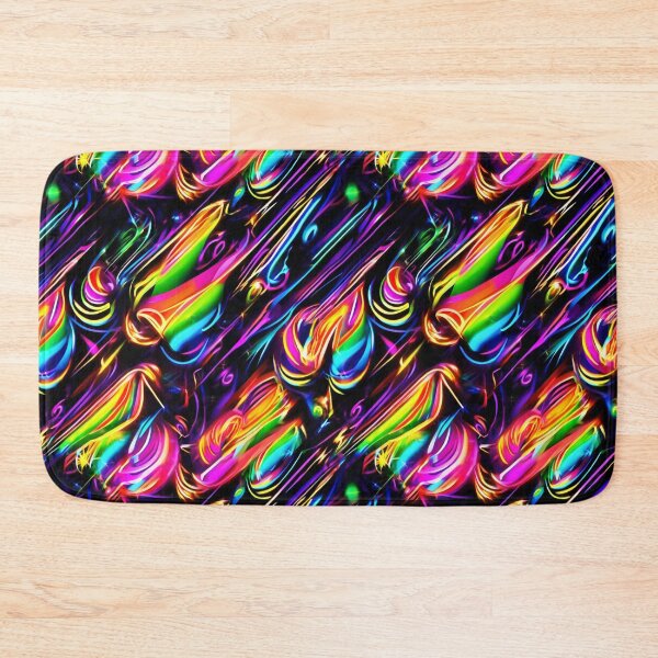 Item preview, Neon Abstract 7 designed and sold by Zendragon-Store.