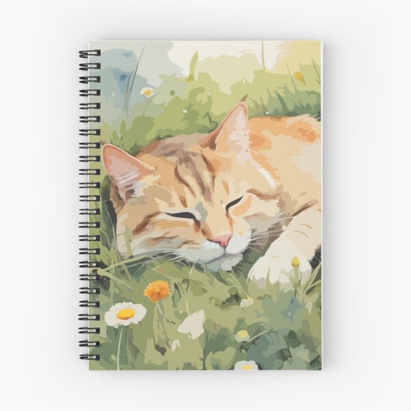 Item preview, Grassy Catnap designed and sold by printmala.