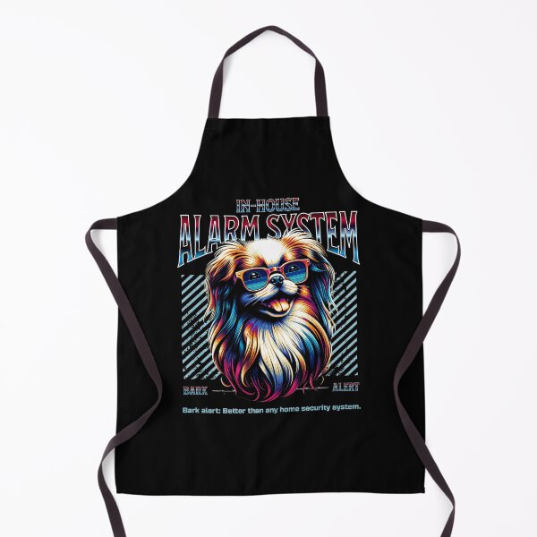 Item preview, Bark Alert Japanese Chin Dog designed and sold by RedDesignSyc.