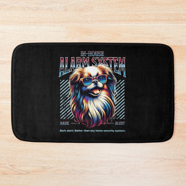 Item preview, Bark Alert Japanese Chin Dog designed and sold by RedDesignSyc.