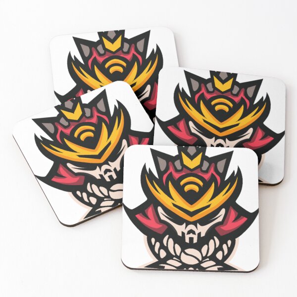 Item preview, Japanese samurai mas ot skull designed and sold by charliedoom.
