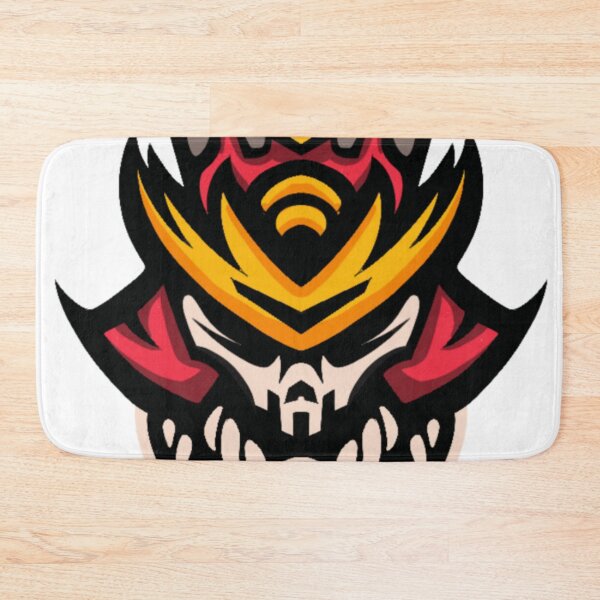 Item preview, Japanese samurai mas ot skull designed and sold by charliedoom.