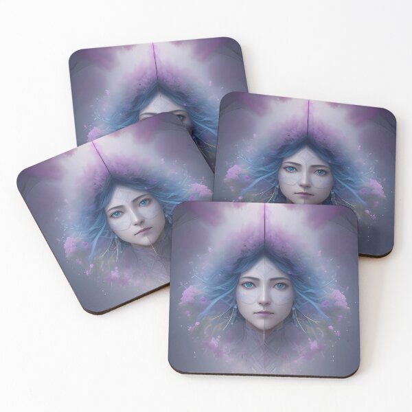 Item preview, Brightly decorated face designed and sold by pretty-Designed.