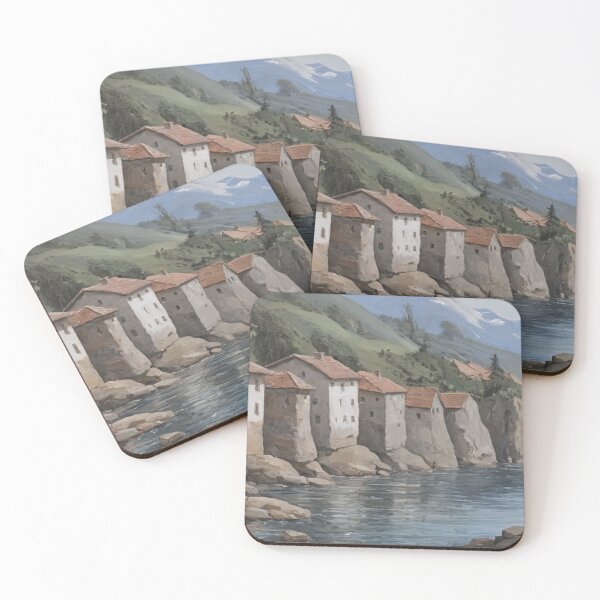 Item preview, Riverside Dreams: Living by the river under a picturesque sky designed and sold by Wendy West.