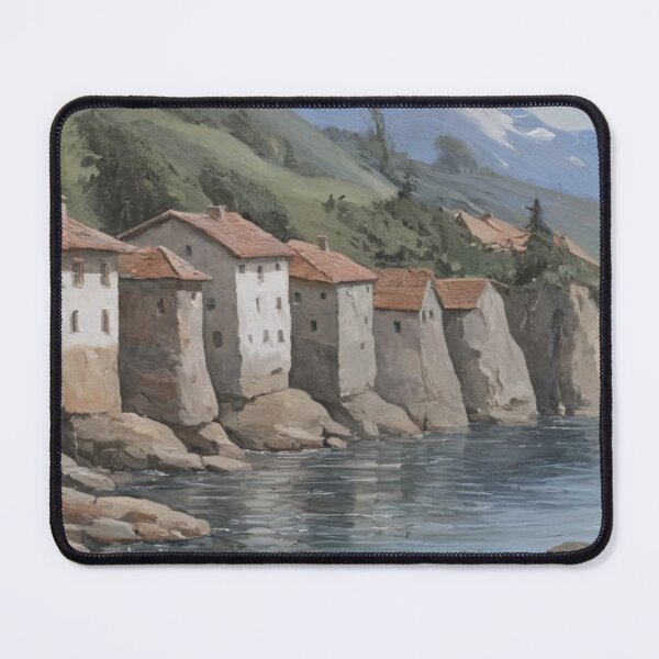 Item preview, Riverside Dreams: Living by the river under a picturesque sky designed and sold by Wendy West.