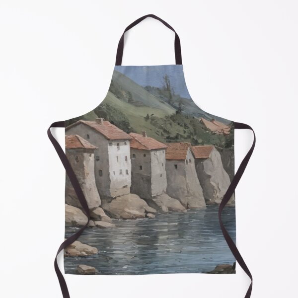Item preview, Riverside Dreams: Living by the river under a picturesque sky designed and sold by Wendy West.