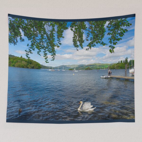 Item preview, Lake Windermere Swan designed and sold by Alisonchambers2.