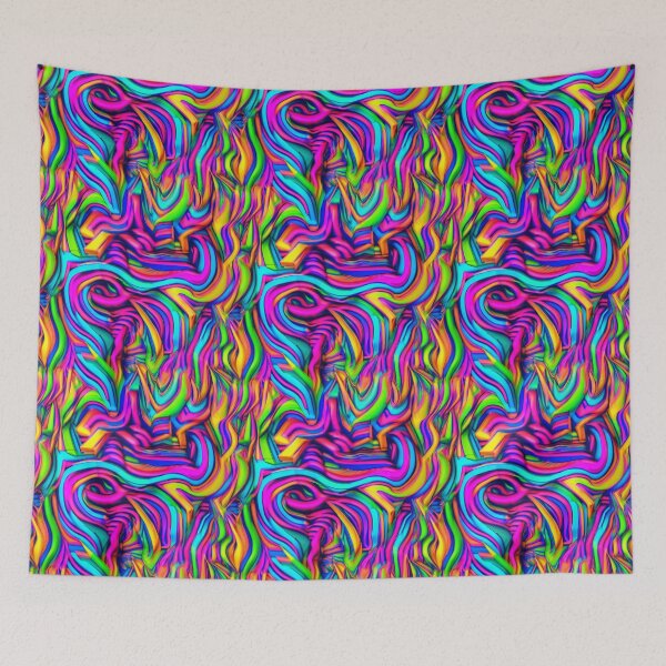 Item preview, Neon Abstract 8 designed and sold by Zendragon-Store.
