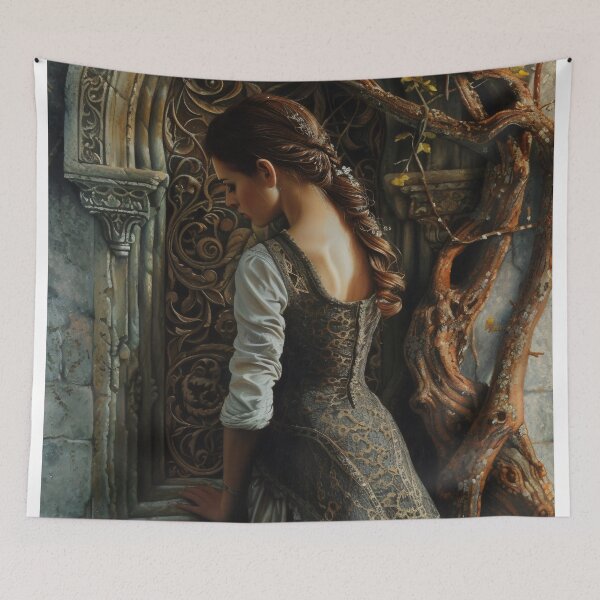 Item preview, Enchanted Realms: Portraits of Mythical Elegance designed and sold by oanaunciuleanu.