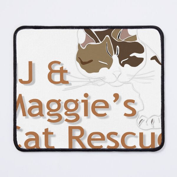 Item preview, JJ & Maggie's Cat Rescue T-Shirt Orange Black designed and sold by Midnightil.