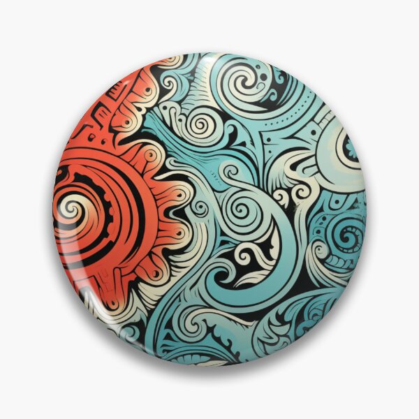 Item preview, Kowhaiwhai Maori Pattern designed and sold by GrinGalore.