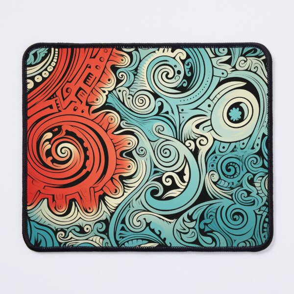 Item preview, Kowhaiwhai Maori Pattern designed and sold by GrinGalore.