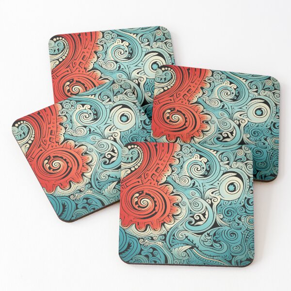 Item preview, Kowhaiwhai Maori Pattern designed and sold by GrinGalore.